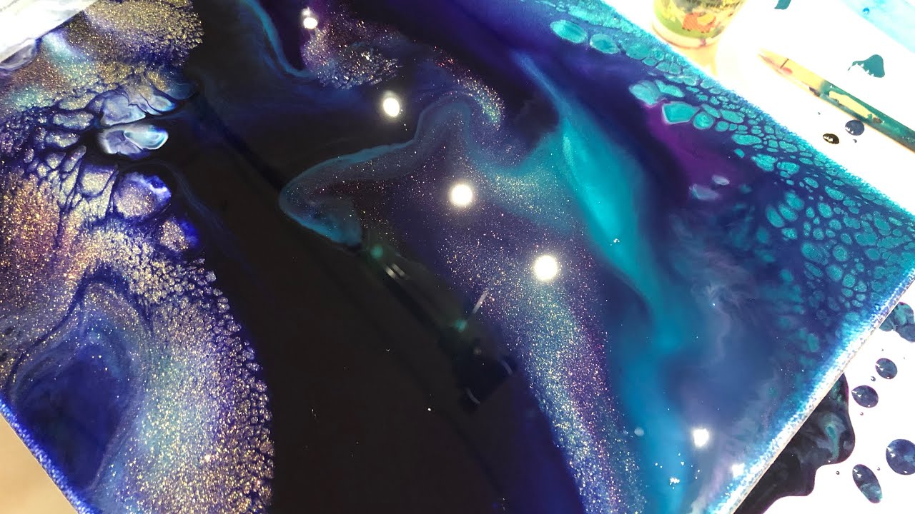 Quick Video -Bling It Product Test Resin Pour