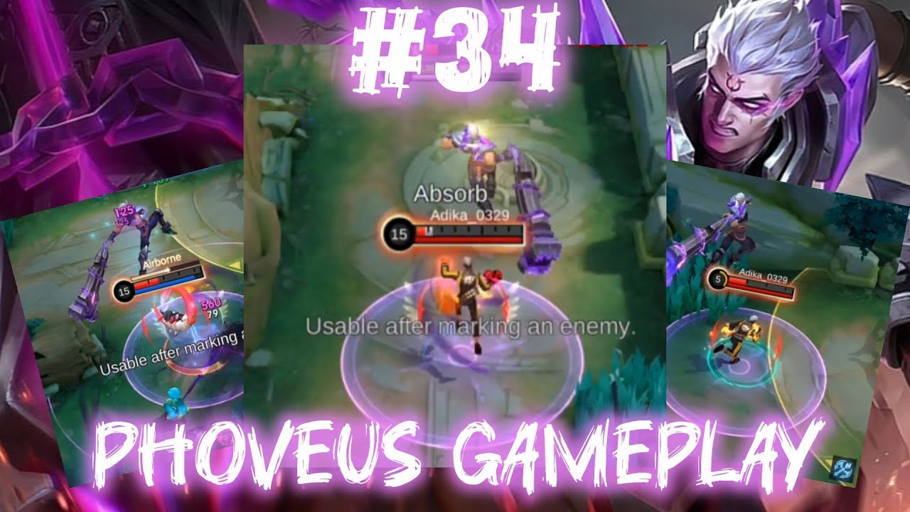 A MATCH WITH TWO PHOVIS!💖💖 | Phoveus Gameplay NO.34 | Mobile Legends