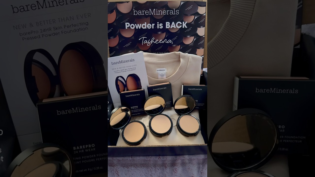 WORTH THE HYPE?! NEW bareMinerals barePRO 24HR Powder Foundation 