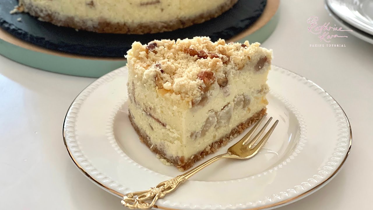 Apple Crumble Cheesecake 苹果奶酥芝士蛋糕