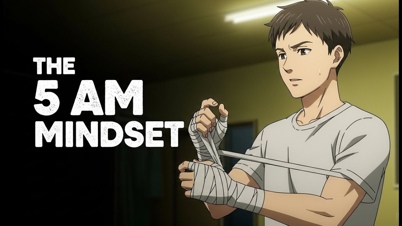 The 5 AM Mindset ⏰🧠#discipline #motivation #stayfocused #success #growthmindset #productivity