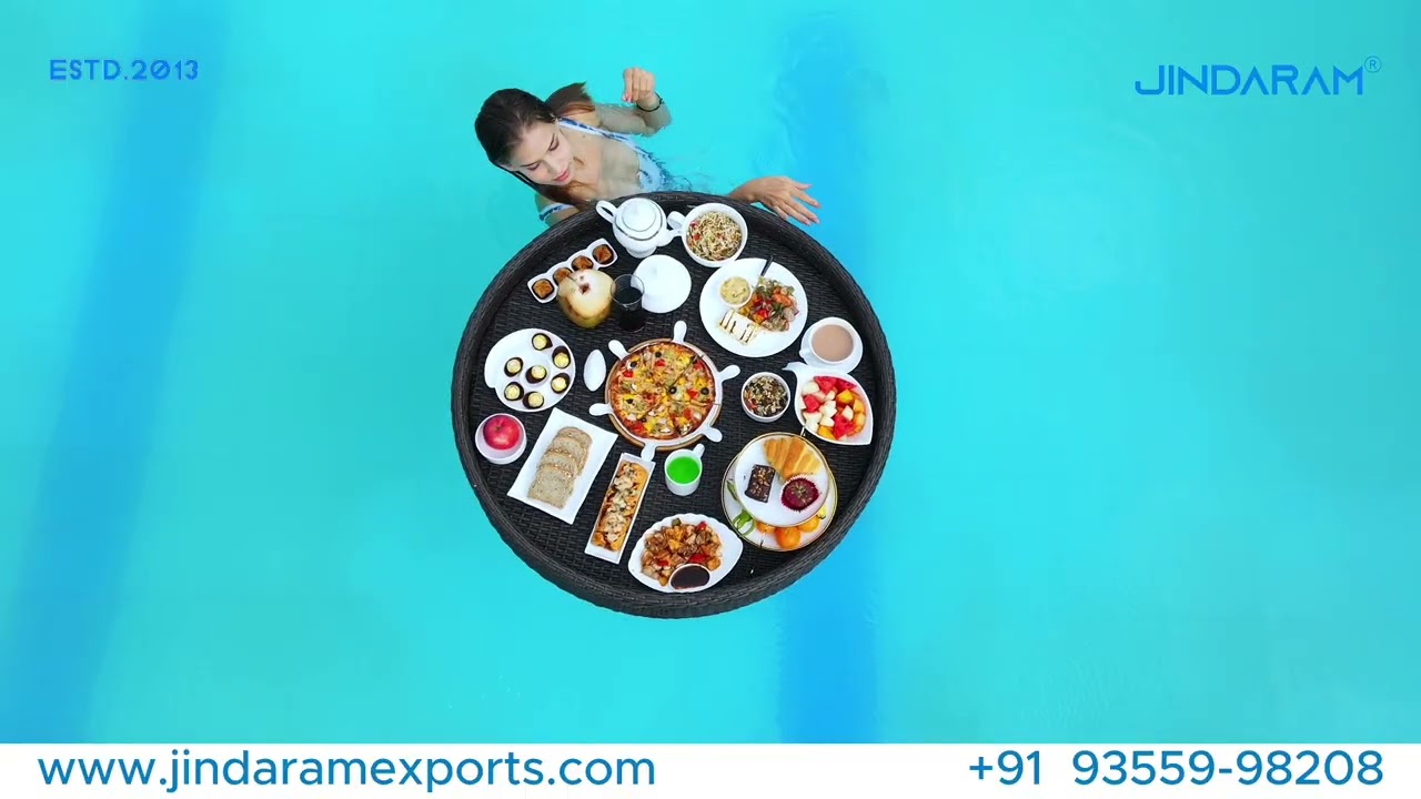 Round Floating Tray 100 cm by JINDARAM