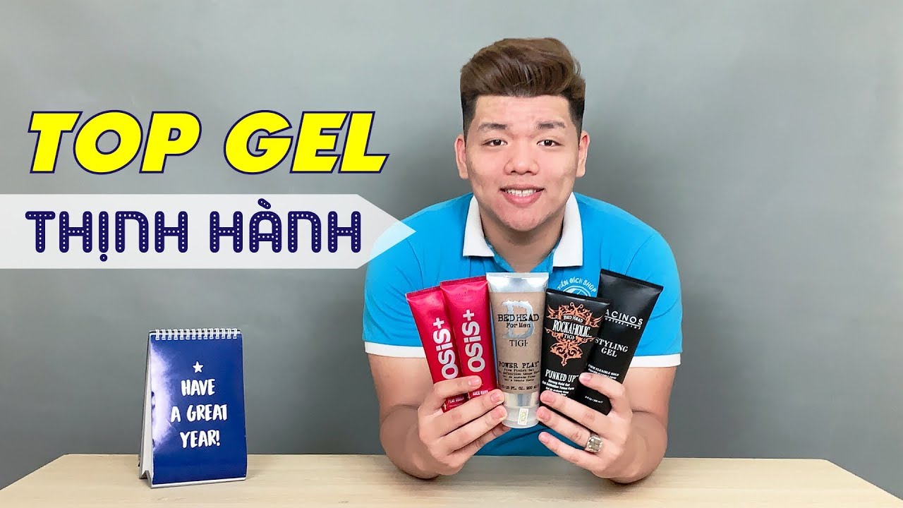 [TOP GEL VUỐT TÓC] Các loại GEL VUỐT TÓC NAM TỐT được nhiều người dùng nhất hiện nay |Tiến Đích Shop