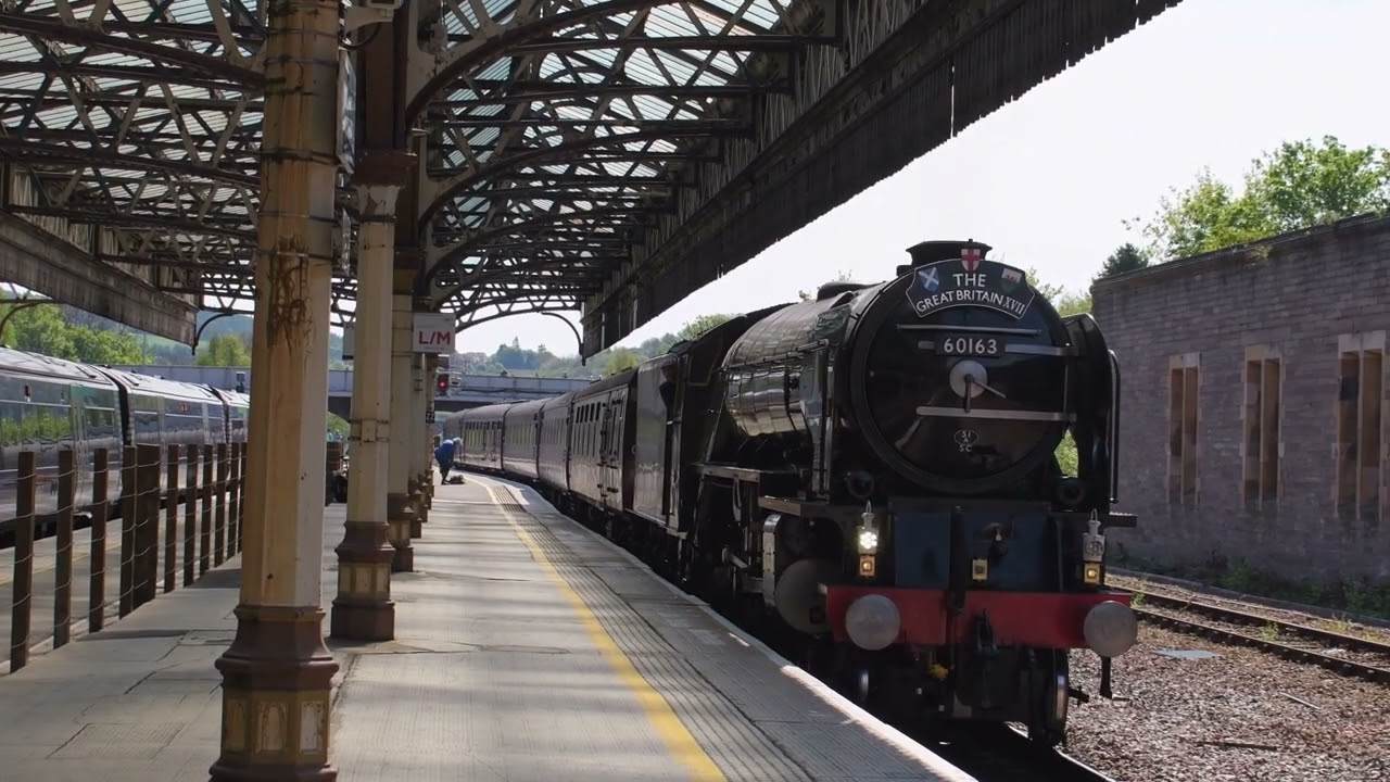 60163 A1 Tornado at the Forth Bridge, Perth and Dunkeld on the Great Britain XVII 30/04/2025