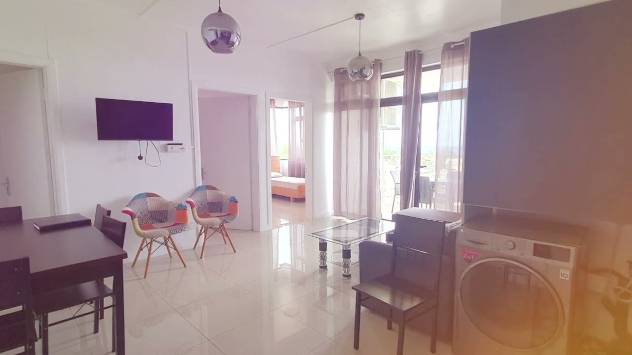 Fully furnished apartment for sale at Flic En Flac with sea view