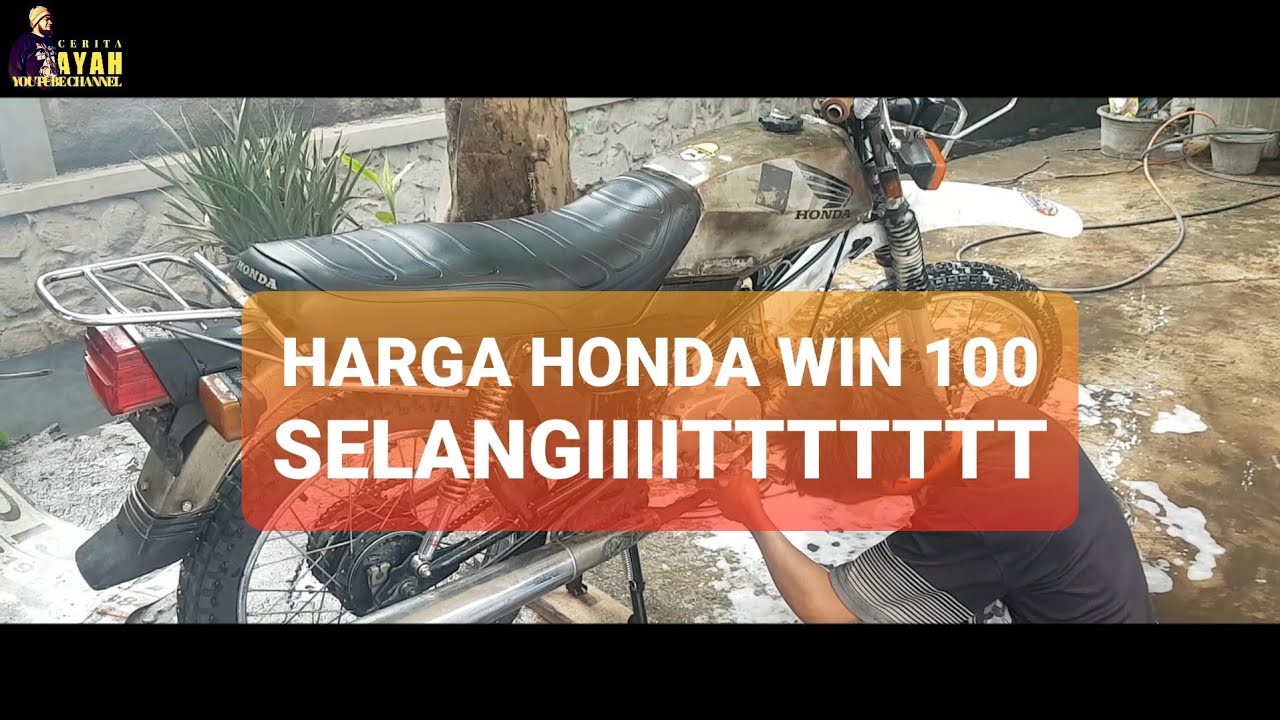 #CeritaAyah Rebuild Honda Win 100 th 2004