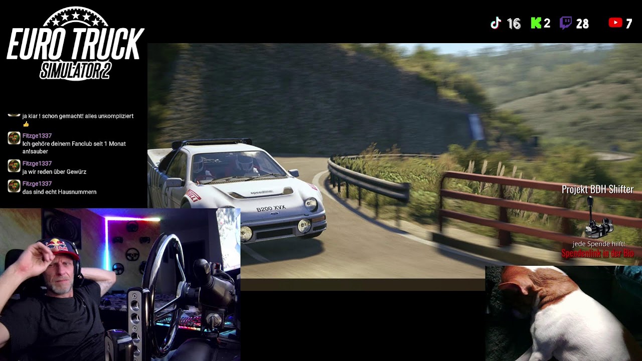 Truck Action mit Stahlwasser