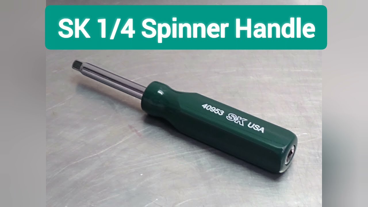 SK Tools 1/4 Drive Spinner Handle Made In The USA