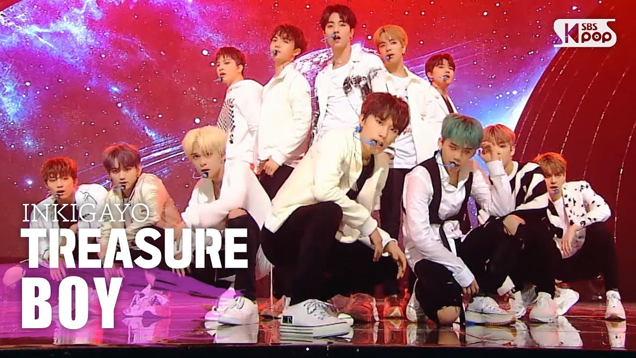 TREASURE(트레저) - BOY @인기가요 inkigayo 20200823