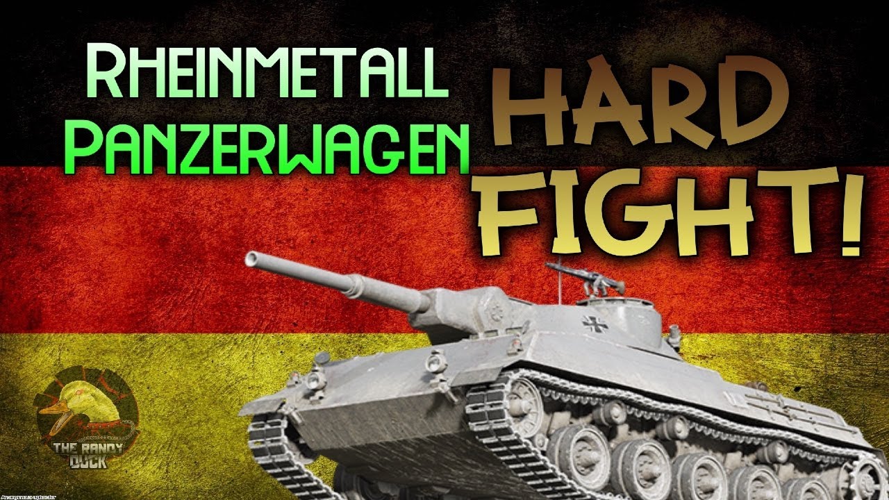 Rheinmetall Panzerwagen: HARD FIGHT! II Wot Console - World of Tanks Console Modern Armour