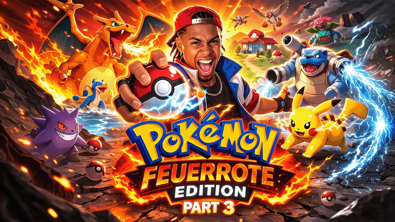 ❤️ES IST GENAU WIE FRÜHER..!!😱 ENDLICH GARADOS🥰 Pokemon Feurrot Folge 3