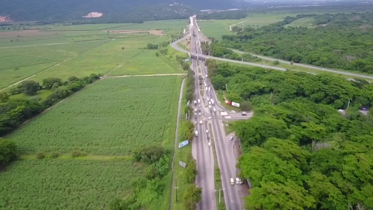 Drone flight Jamaica