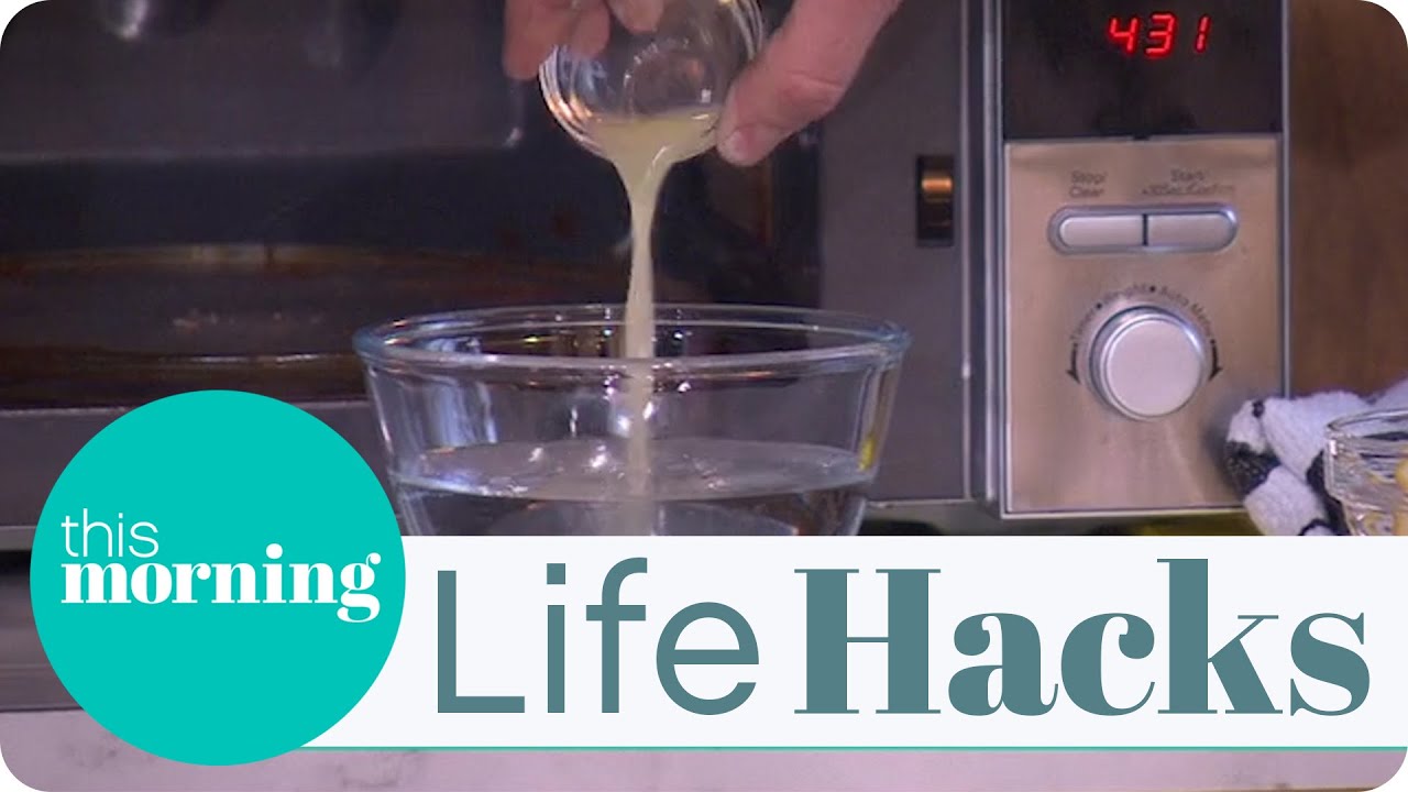 Life Hacks - Clean Your Microwave The Easy Way