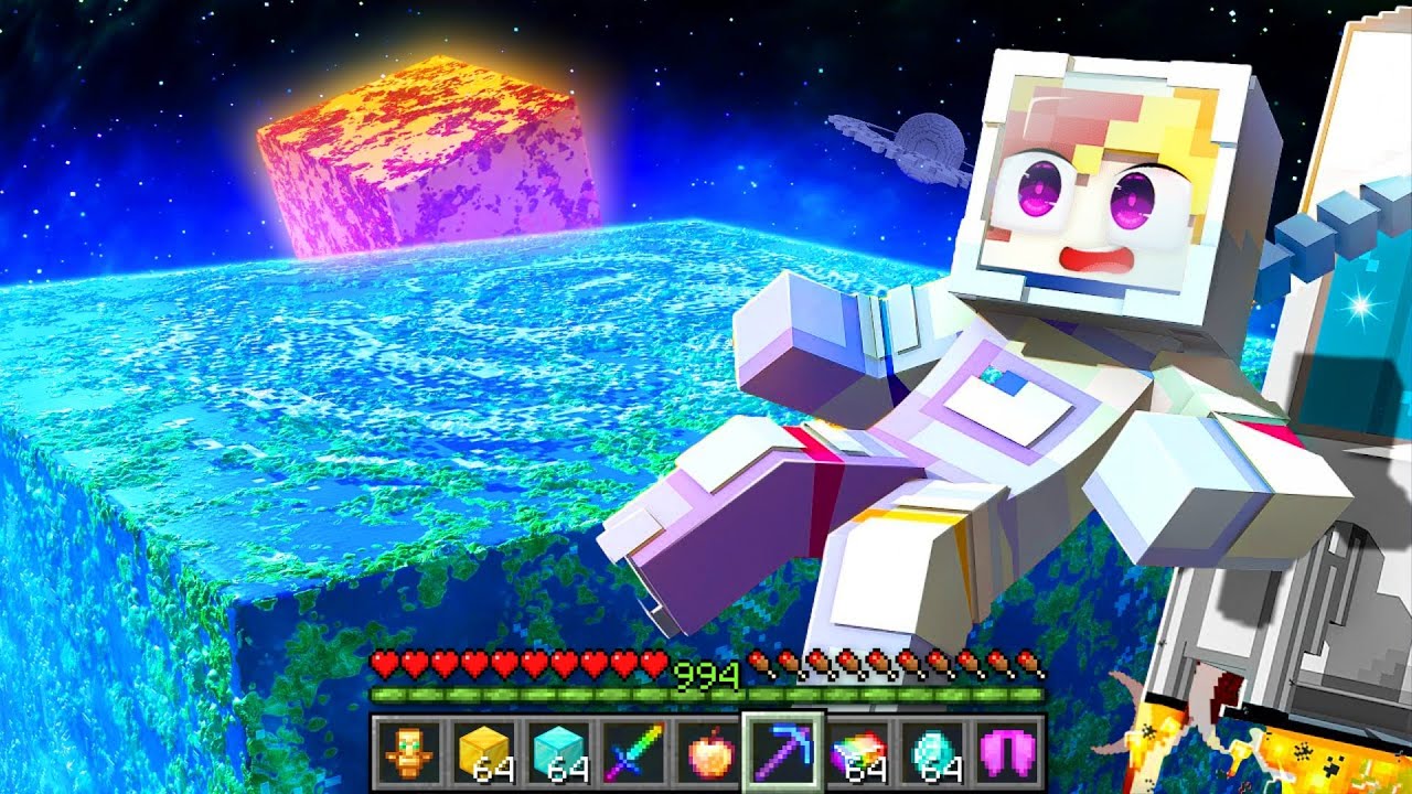 Minecraft ΑΛΛΑ ΤΑΞΙΔΕΥΩ ΣΕ ΠΛΑΝΗΤΕΣ!