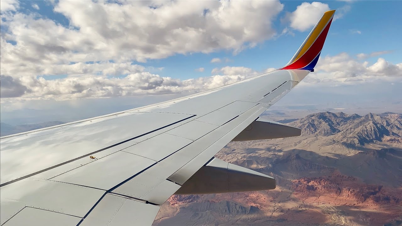 Full Flight – Southwest Airlines – Boeing 737-7H4 – TUL-LAS – N449WN – IFS Ep. 308