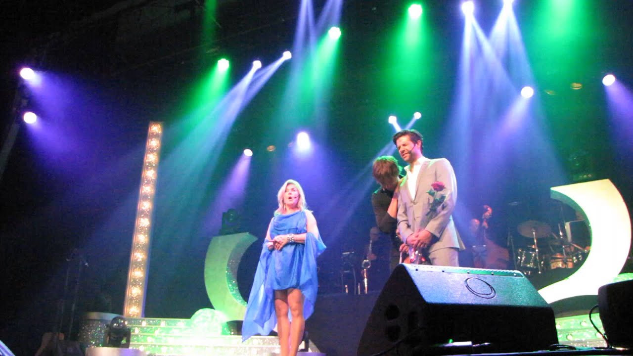 Alexander Rybak, Didrik Solli-Tangen  & Elisabeth Andreassen. Tonsberg, 13.07.2013
