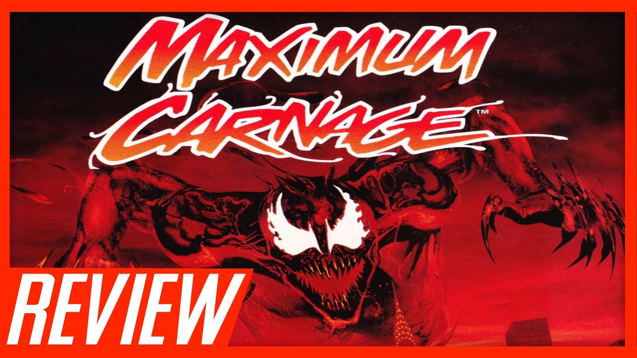 SPIDERMAN & VENOM: MAXIMUM CARNAGE/SEPARATION ANXIETY - REVIEW (SEGA GENESIS/SNES)