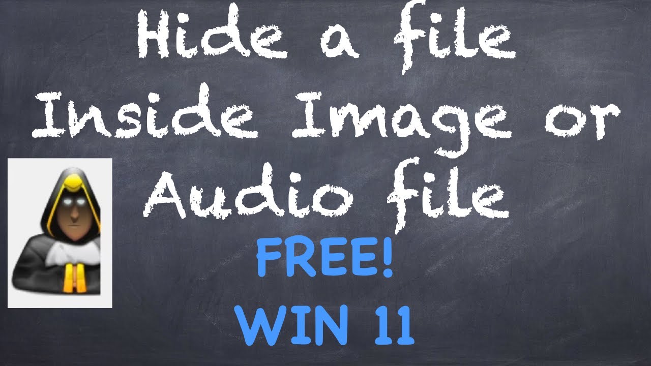Hide a File Inside Image or Audio with SilentEye - FREE - Win 11