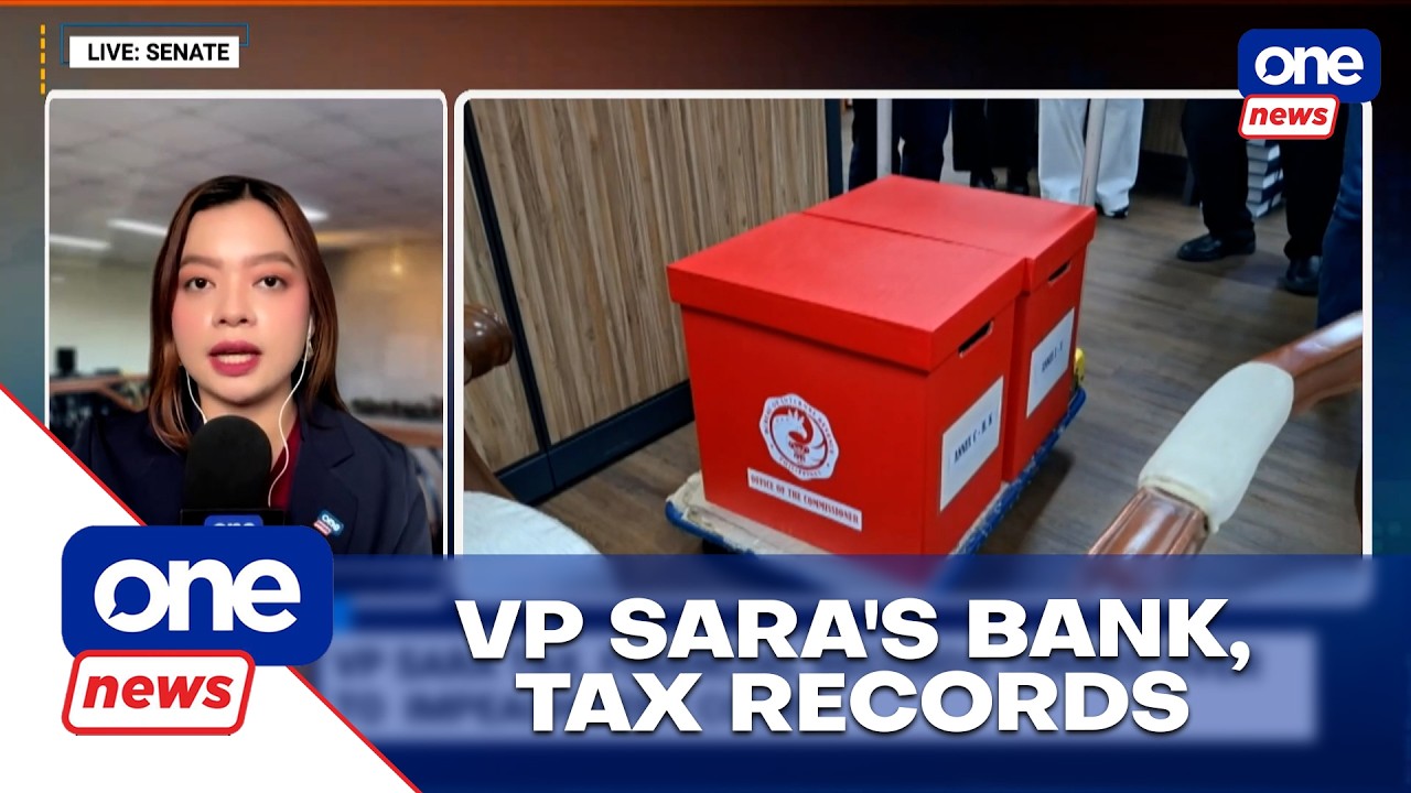 Impeachment Court receives VP Duterte&rsquo;s tax and bank records | One News Now