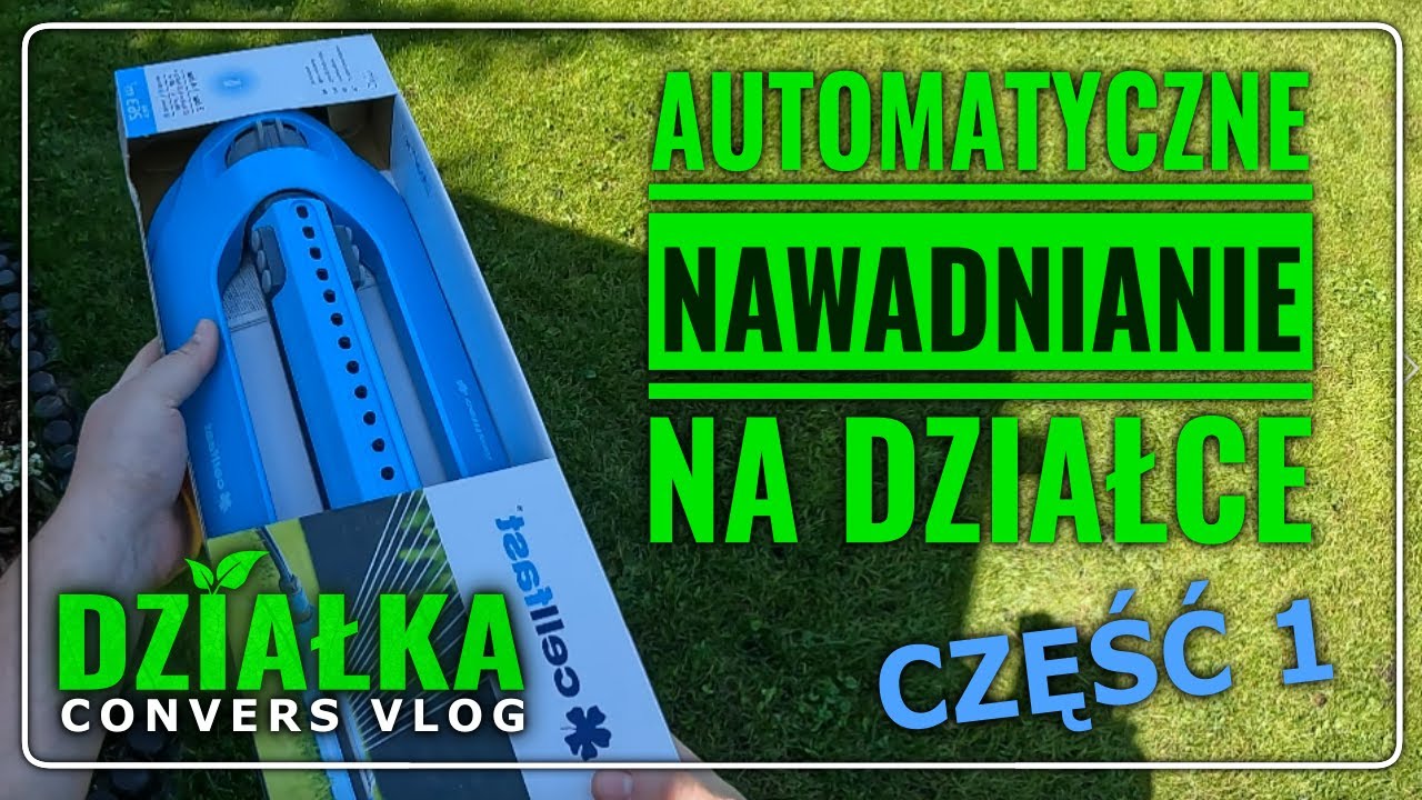 Budowa automatycznego systemu nawadniania na działce ROD CZĘŚĆ 1. Relacja z prac na działce.