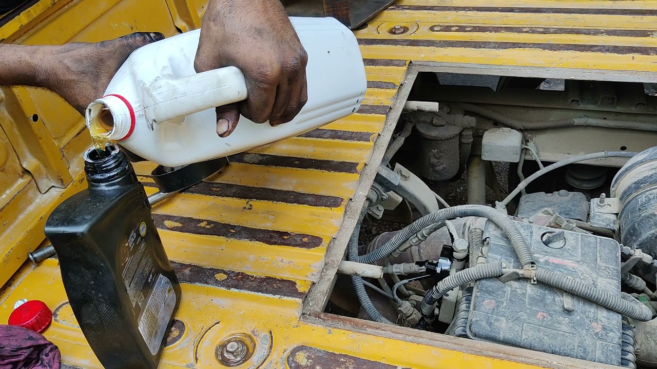 Bajaj maxima oil change part 2