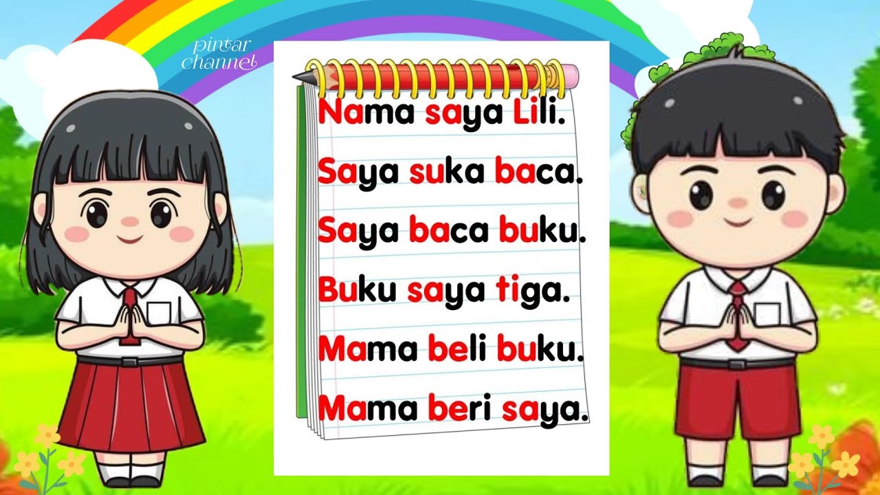 Belajar membaca untuk anak mudah dan cepat di pahami 