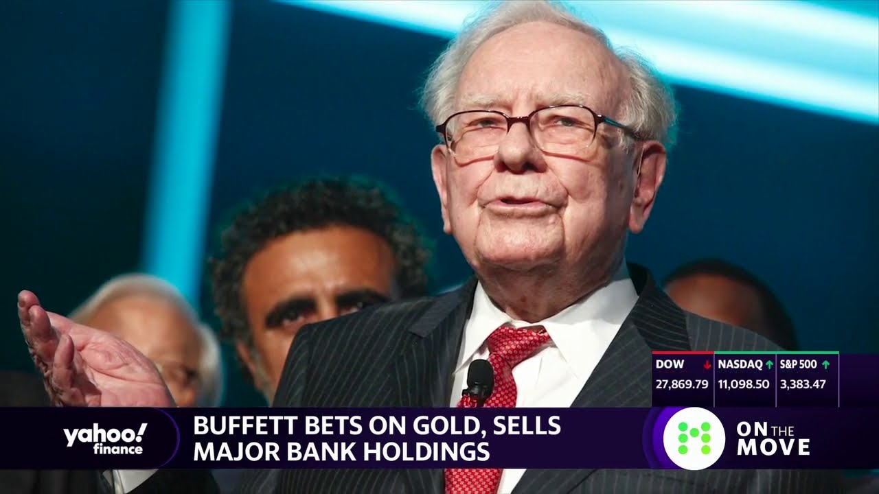 Warren Buffett's Berkshire Hathaway bets on gold and sells major bank holdings