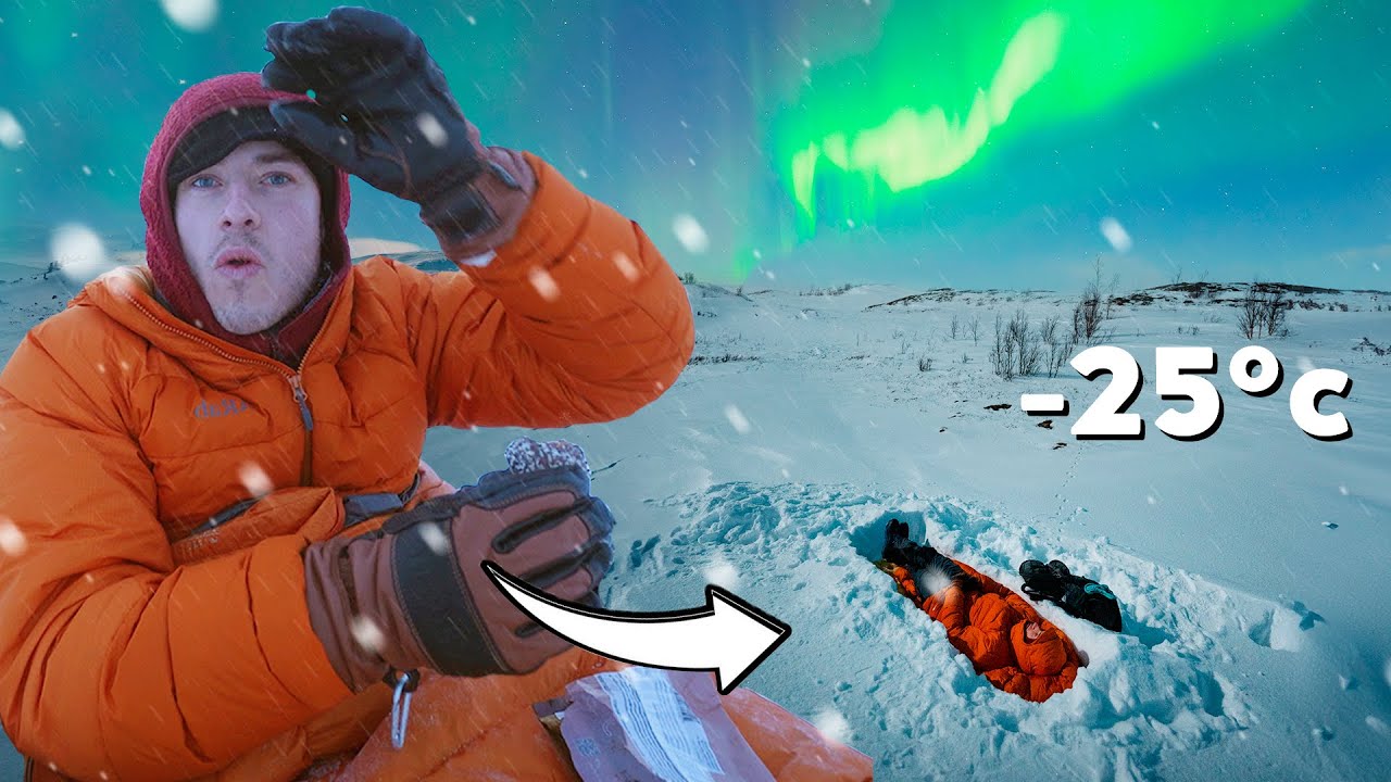 Vivac en el ÁRTICO, buscando Animales y Cazando Auroras