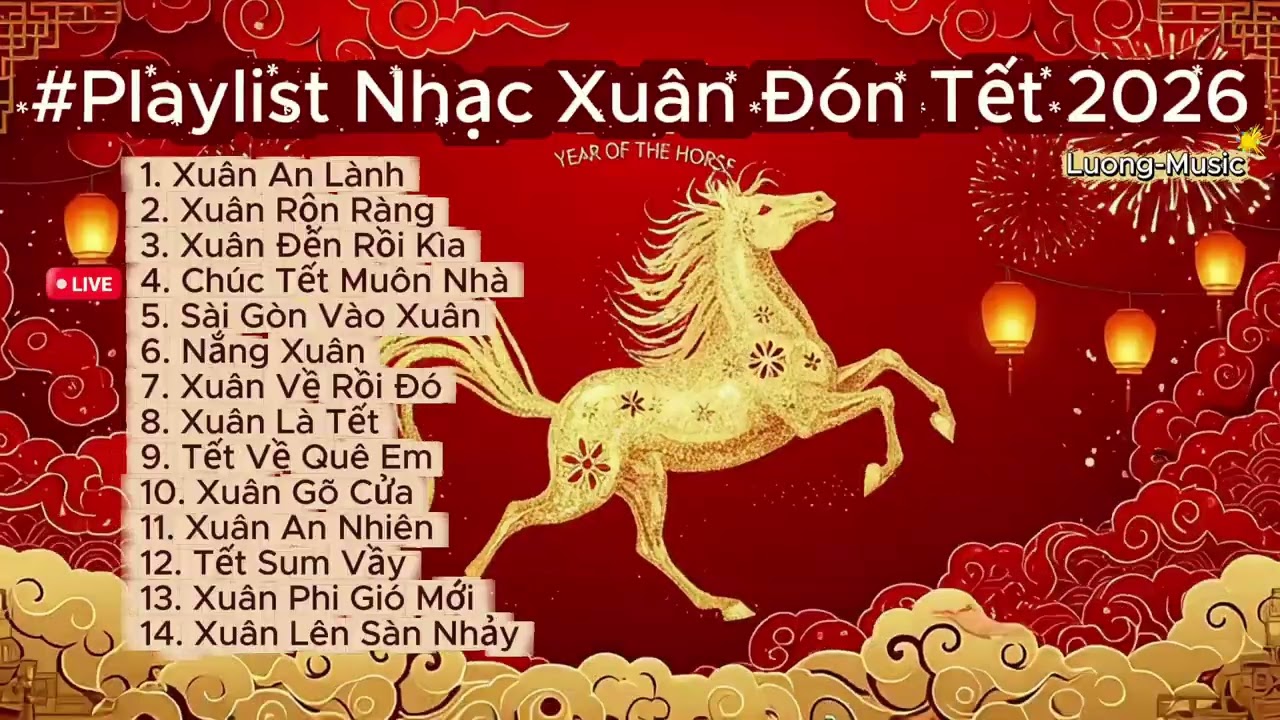 Liên Khúc Mùa Xuân | Nhạc Xuân-Tết 2026 Mới Nhất