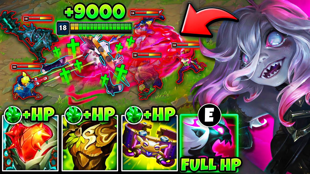 I built FULL HP on Briar and it's a Literal Cheat Code (9000+ HP, 1V5 MOST DAMAGE, UNKILLABLE)
