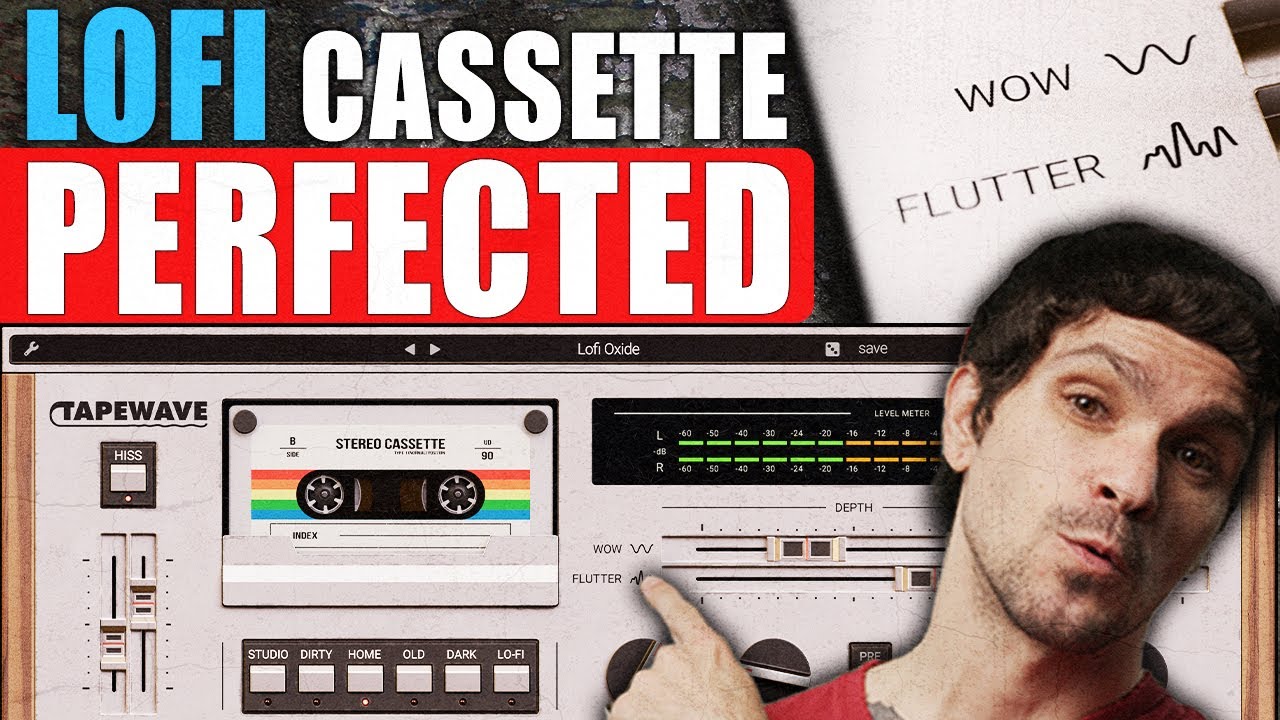 Accurate Lo-Fi Cassette Plugin | Tapewave by Wave Alchemy