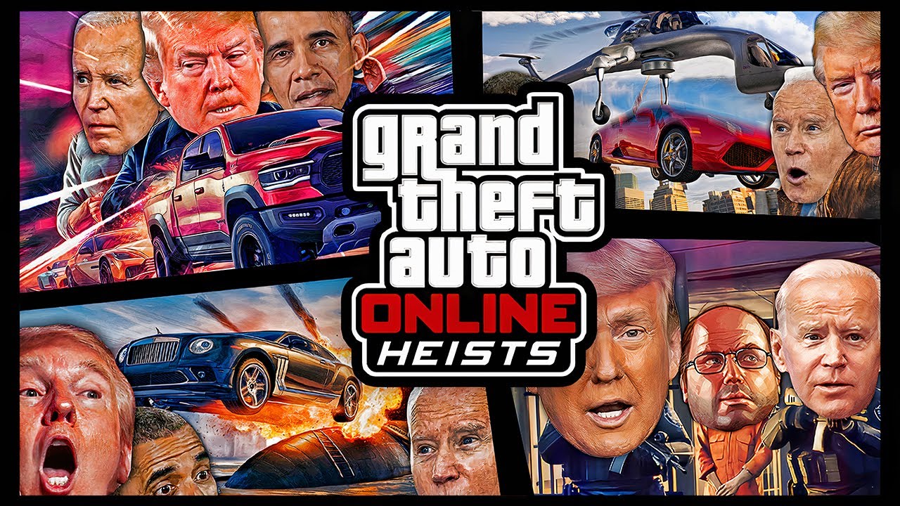 US Presidents DOMINATE the Entire Salvage Yard Heist Series in GTA 5 😱