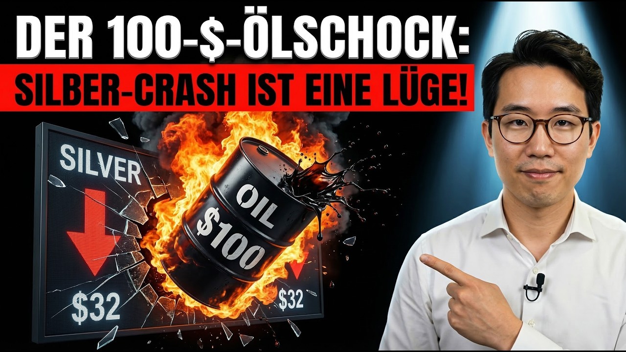 Der 100-$-Ölschock: Warum der heutige Silber-Crash eine komplette Lüge ist