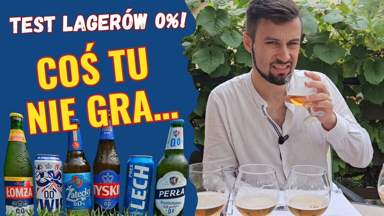 Jakie piwo bezalkoholowe najlepsze? Por&oacute;wnanie lager&oacute;w 0% z koncern&oacute;w.