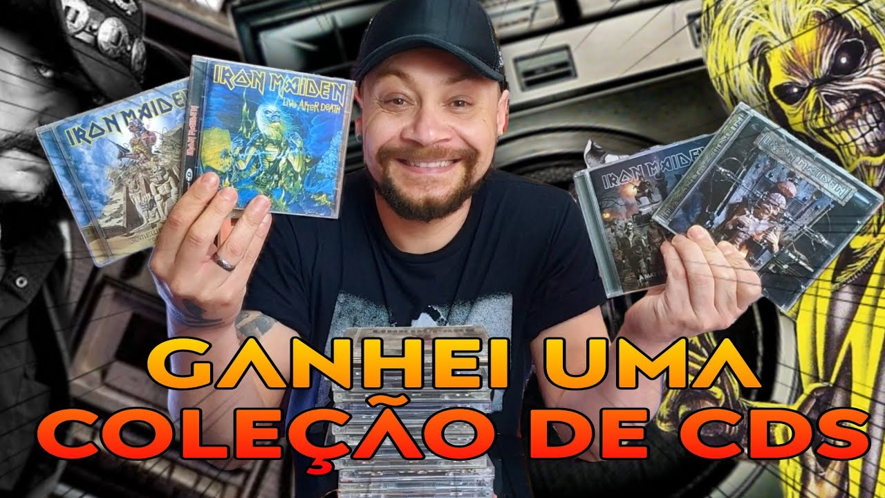 Ganhei Uma Coleção De CDs/Heavy Metal/Trilhas Sonoras De Filmes/Bandas De Rock