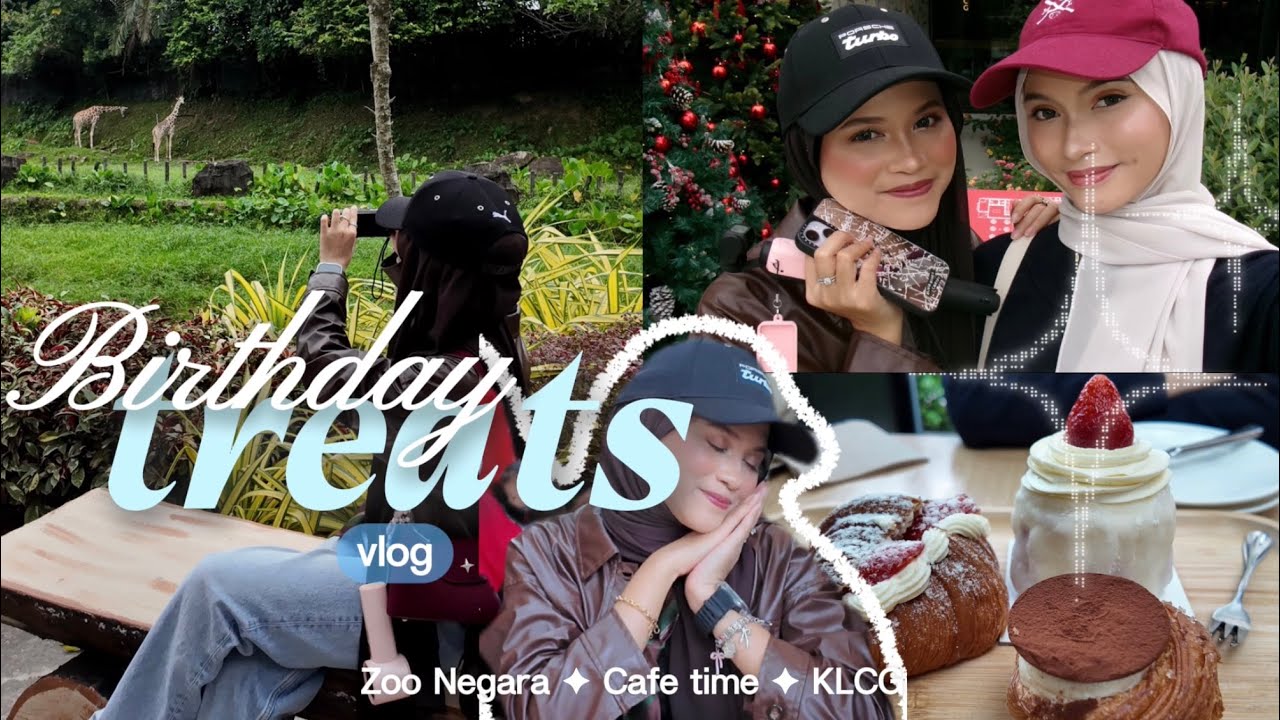 6 JAN | REDEEM TIX BIRTHDAY AT ZOO NEGARA, CAFE TREATSS FROM MY SISSY!💗