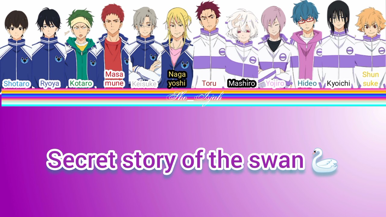 How would Bakuten!! sing Secret story of the swan (male version)(color coded lyrics)