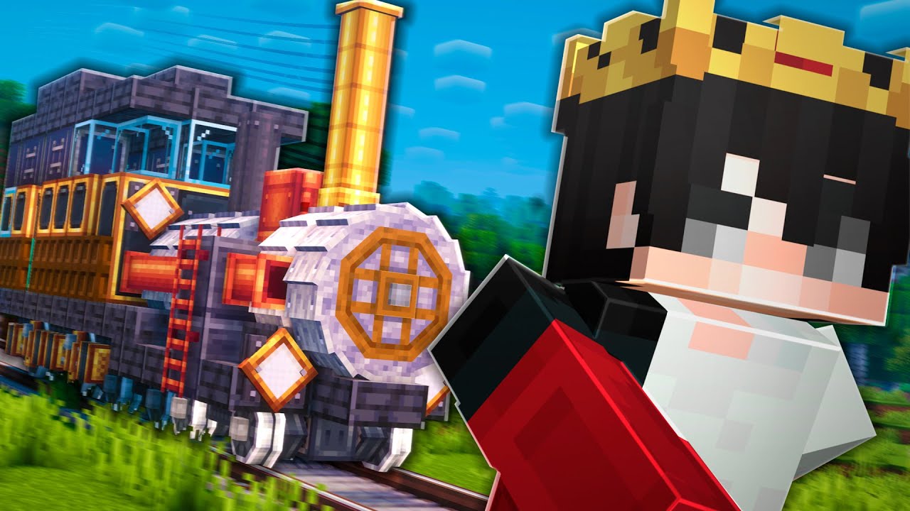 Construir este Tren en Minecraft Arruinó mi Vida