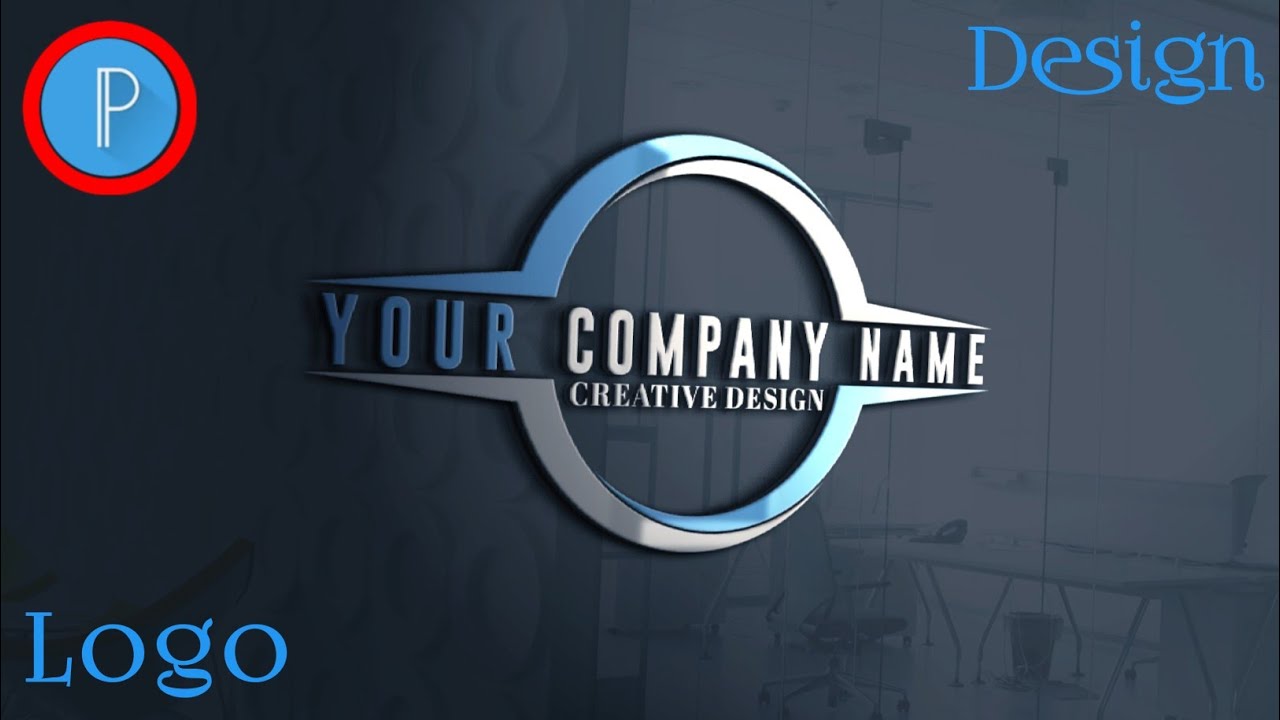 How to make/creative Name Professional Logo Design pixelLab tutorial  