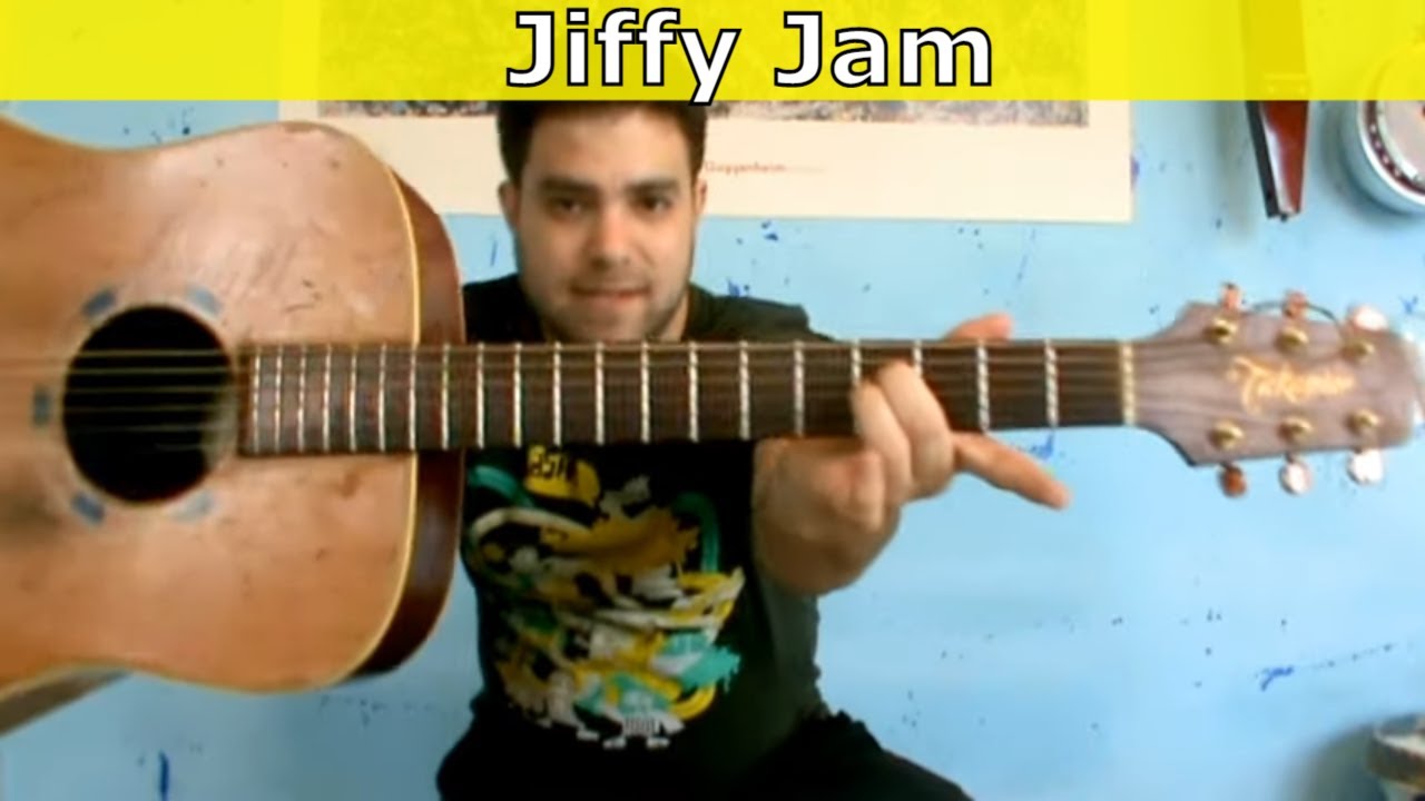 Tutorial: Jerry Reed's Jiffy Jam - Fingerstyle Lesson w/ TAB