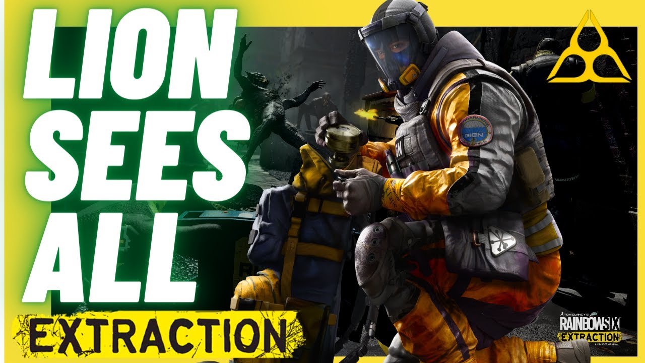 LION Gives You Wall Hacks! - BEST Operator in Rainbow Six Extraction? - SOLO Critical Gameplay Run