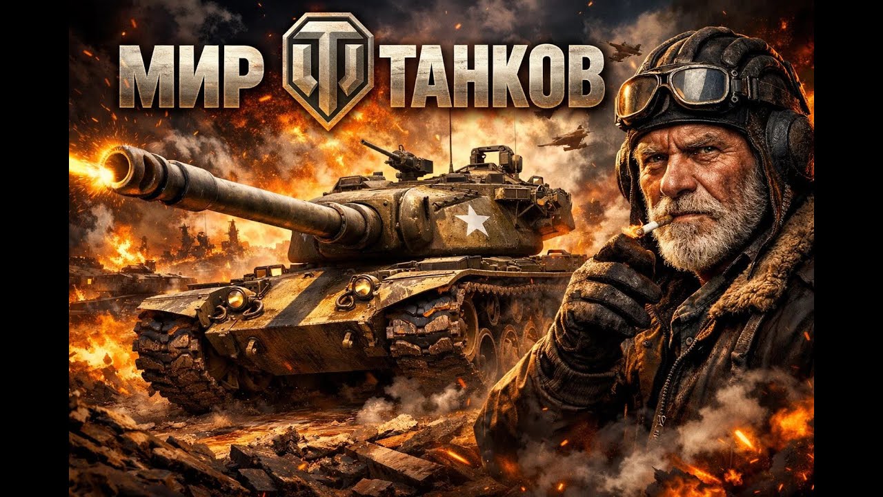 МИР ТАНОКВ СДУВАЕМ ПЫЛЬ С АНГАРА №3