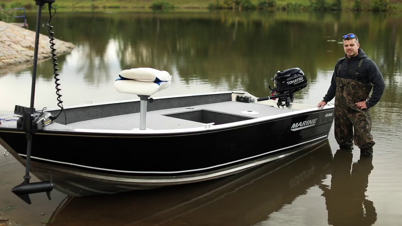 Мarine судно 450 Bass - твердое рыболовное судно для ловли хищника.