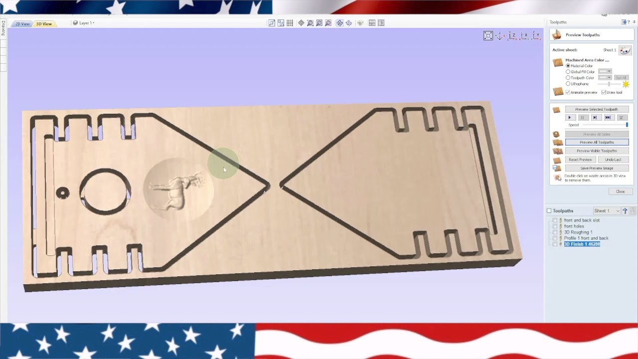 BIRD HOUSE WITH AVID CNC