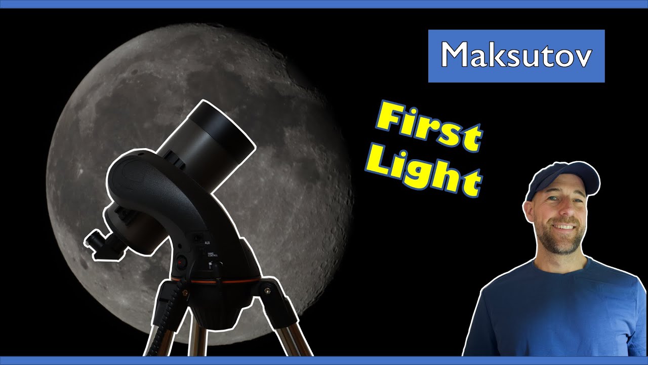 Celestron NexStar 127 SLT – первый свет и неожиданные снимки #Максутов
