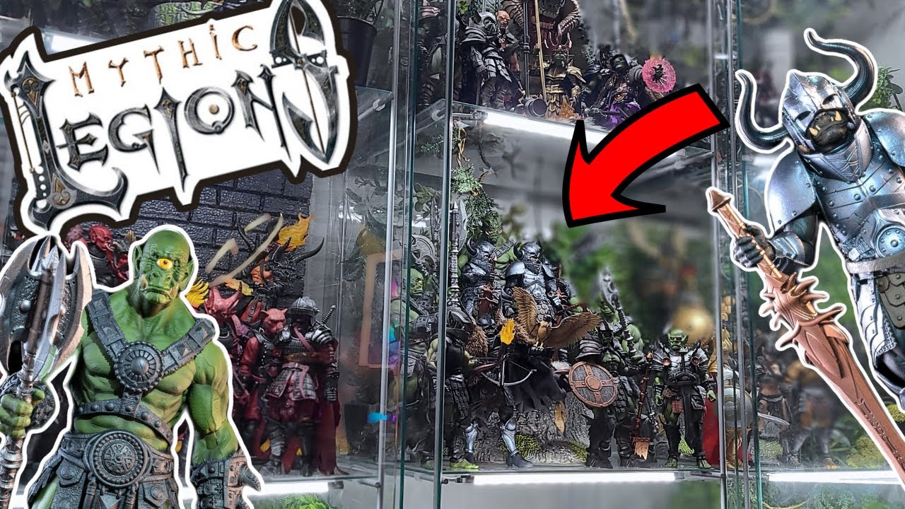UNLEASH THE ARMY! Adding MORE Orcs to my MYTHIC LEGION Display!