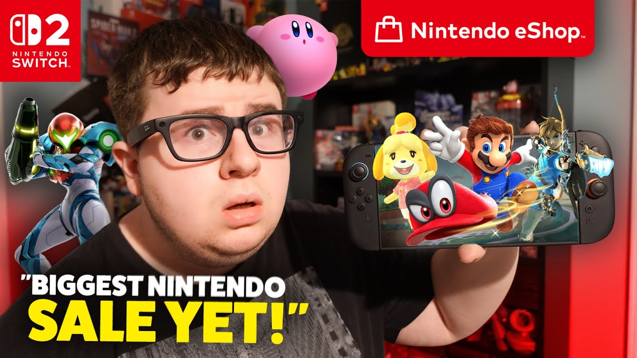 Nintendo только что устроила БЕЗУМНЕЙШУЮ распродажу в eShop для Switch 2 в истории!