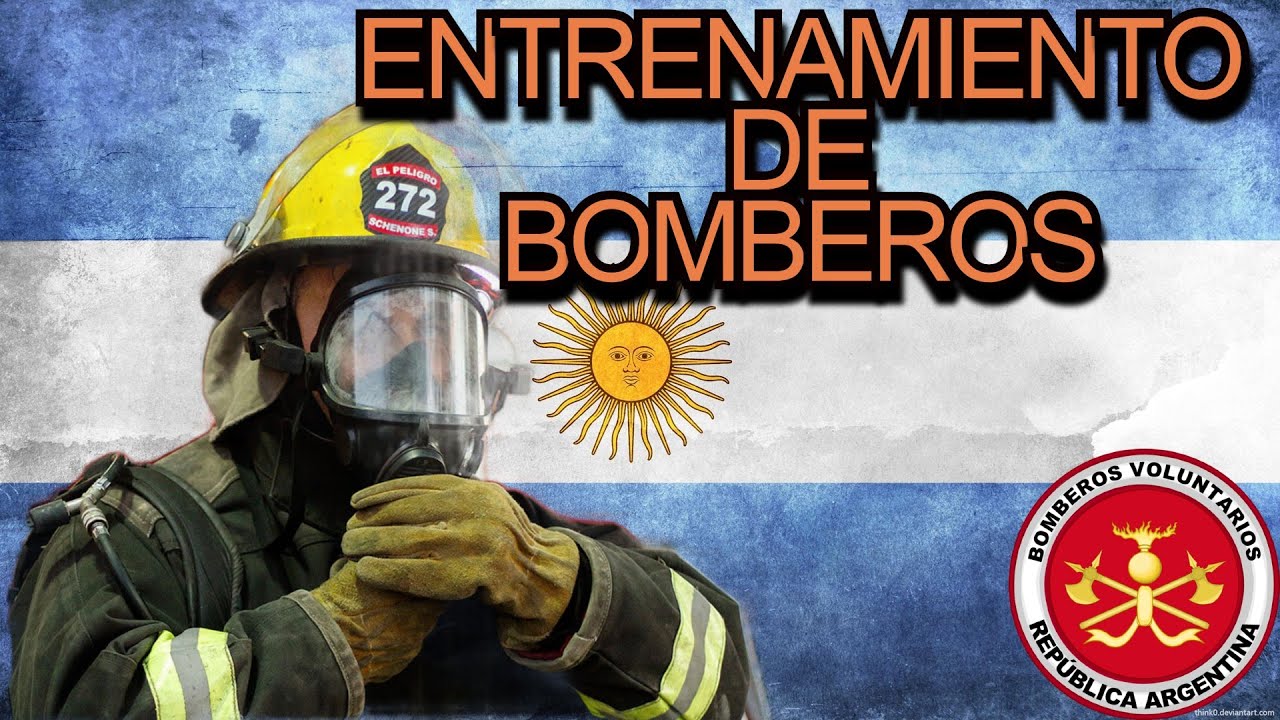 Como entrenan los BOMBEROS en ARGENTINA?
