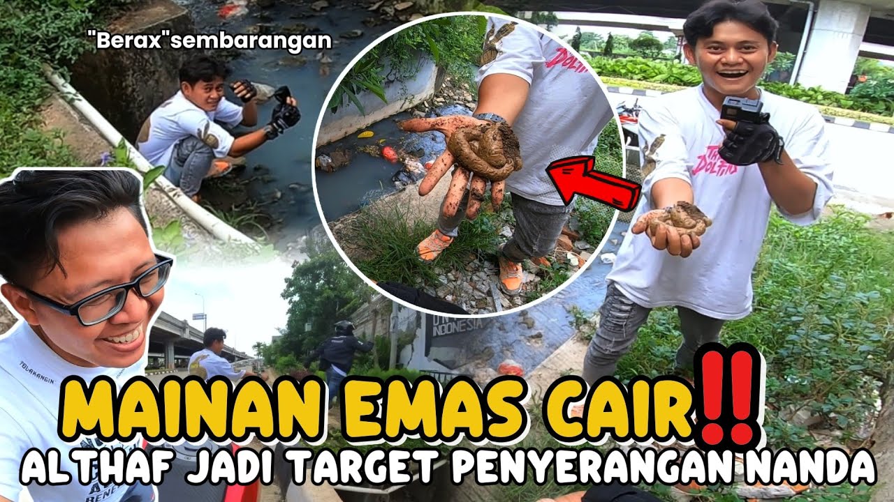 BERAX SEMBARANGAN❗ALTHAF JADI K0RB4N EMAS CAIR NANDA YANG BERCECERAN DIMANA MANA