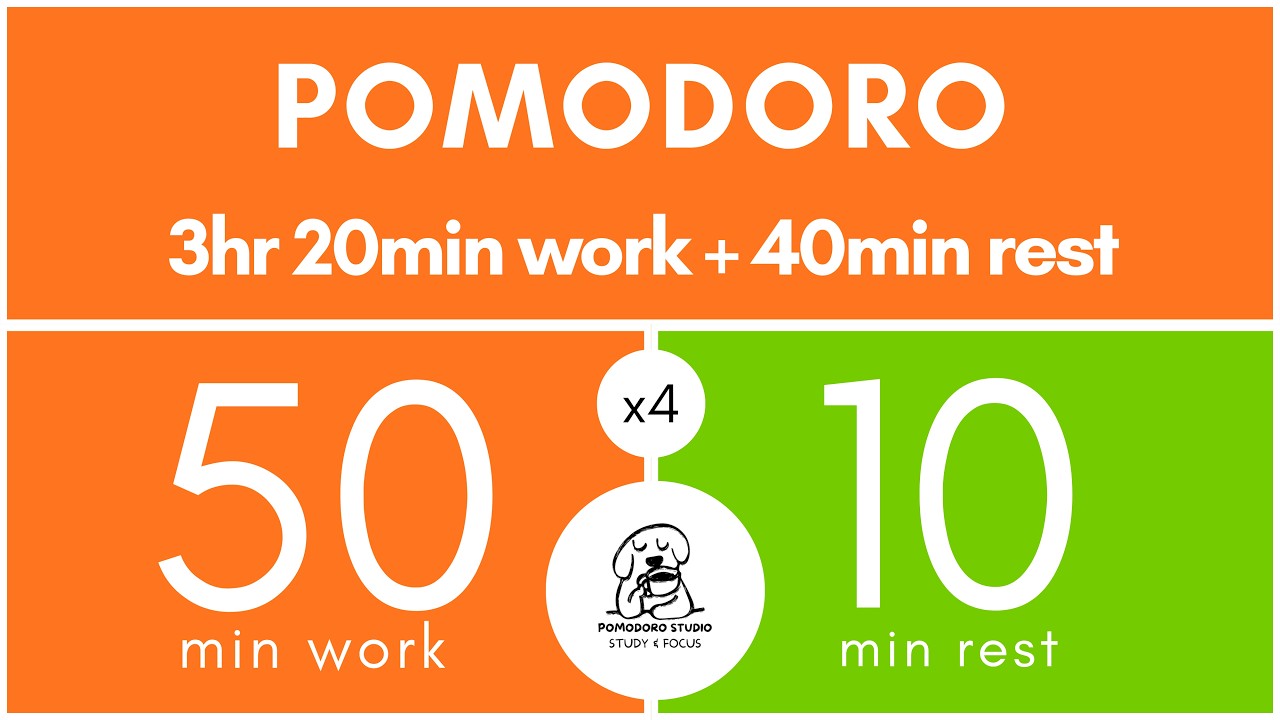 #pomodoro  Pomodoro 50/10 | Study With Me – Focus & Productivity Timer #studywithme #productivity